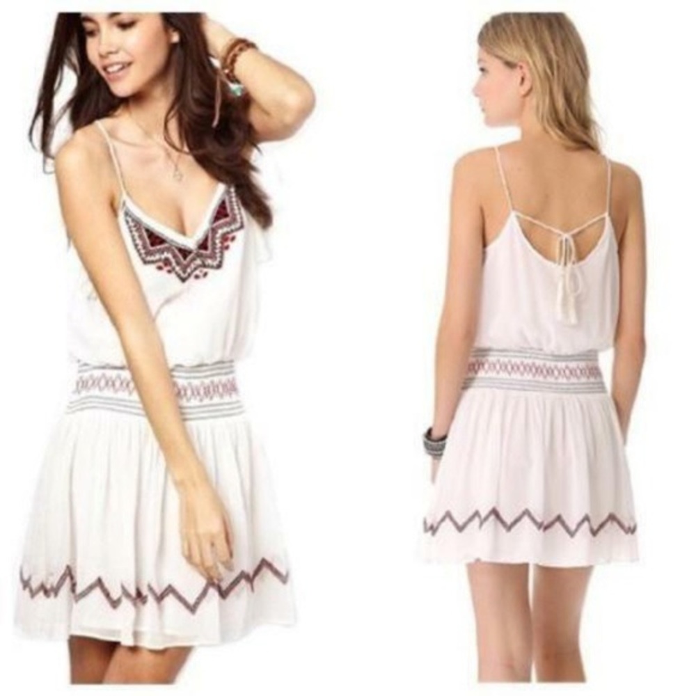 Free people penny georgette love bird dress
